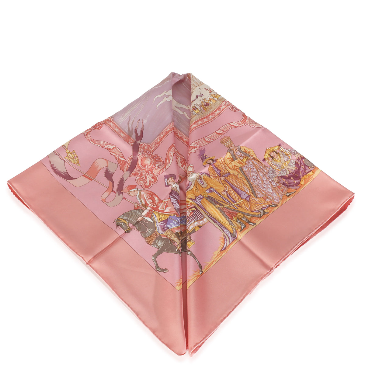 Pink Silk Turqueries en LHonneur Scarf 90