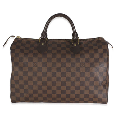 Damier Ebene Canvas Speedy 35