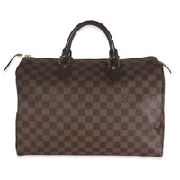 Damier Ebene Canvas Speedy 35