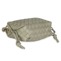 Travertine Nappa Intrecciato Mini Loop