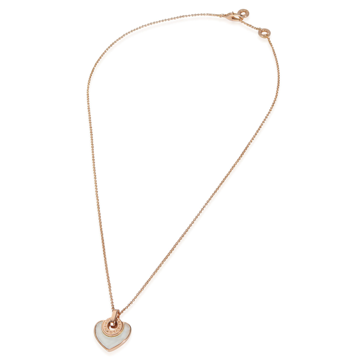 Rose Gold Mother Of Pearl Bvlgari Bvlgari Cuore Heart