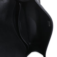 Black Quilted Old Medium Boy Bag