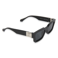 Black Acetate LV Match Square Lens Sunglasses