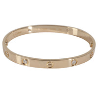 Yellow Gold Diamond Love Bracelet
