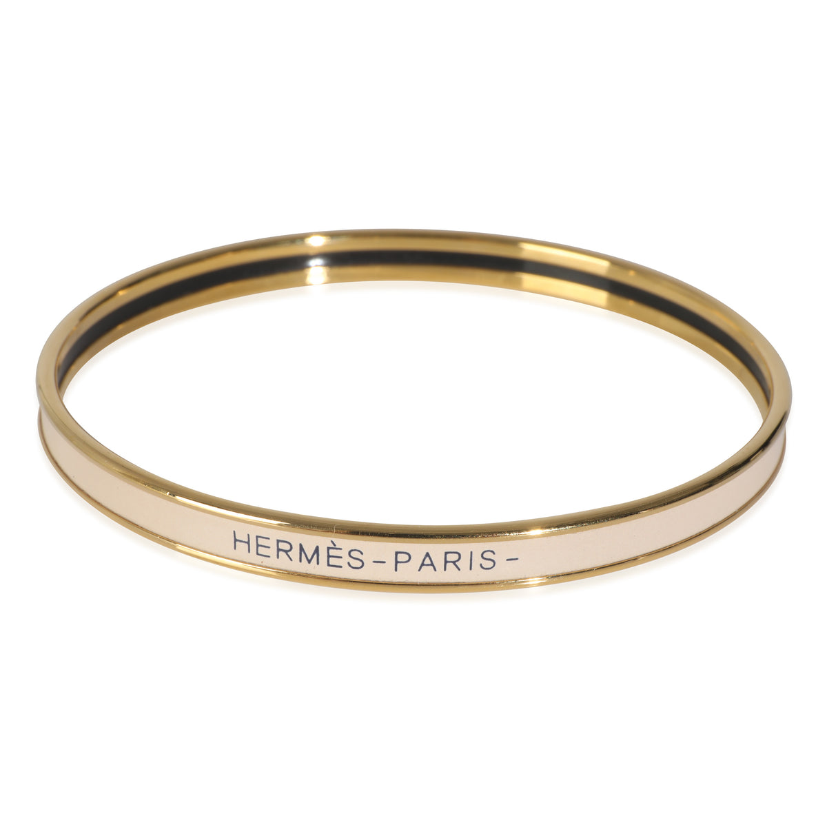 Gold-Plated  Entra Narrow Uni Bracelet
