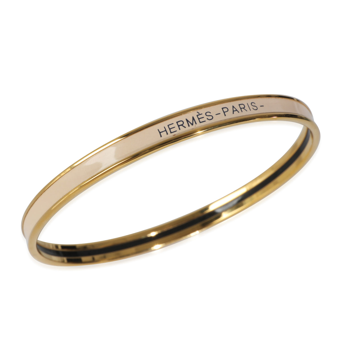 Gold-Plated  Entra Narrow Uni Bracelet