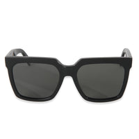 Black Acetate Square Frame Sunglasses