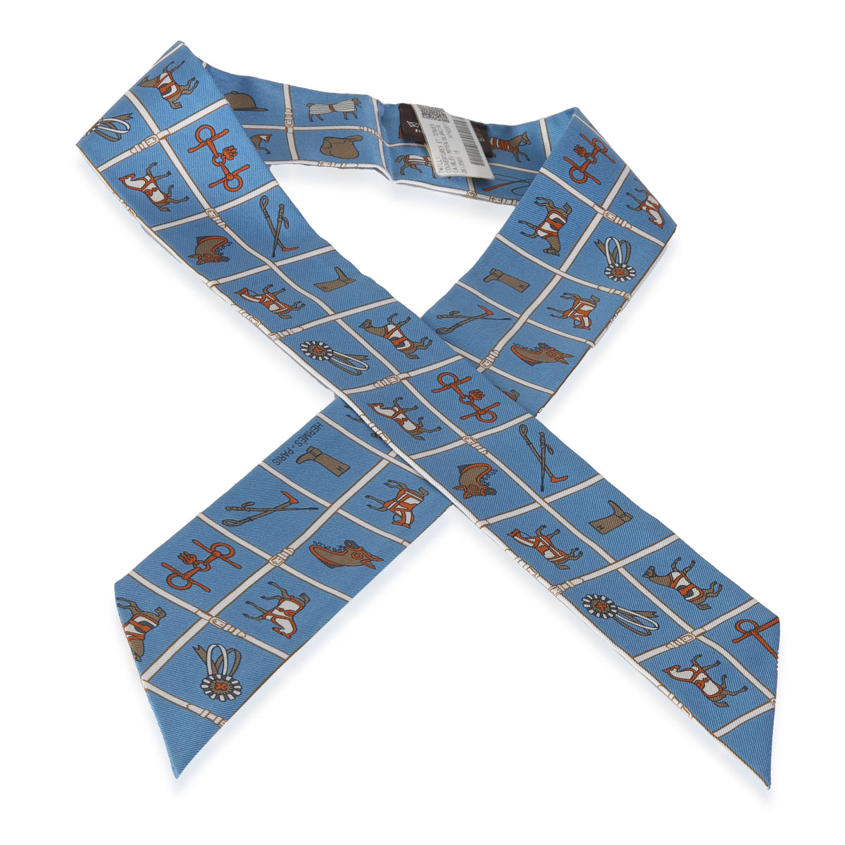 Bleu Moyen Blanc Silk Couvertures Et Tenues Twilly