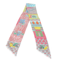 Rose Vif Bleu Vert Amande Silk Super Quest Twilly