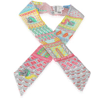 Rose Vif Bleu Vert Amande Silk Super Quest Twilly