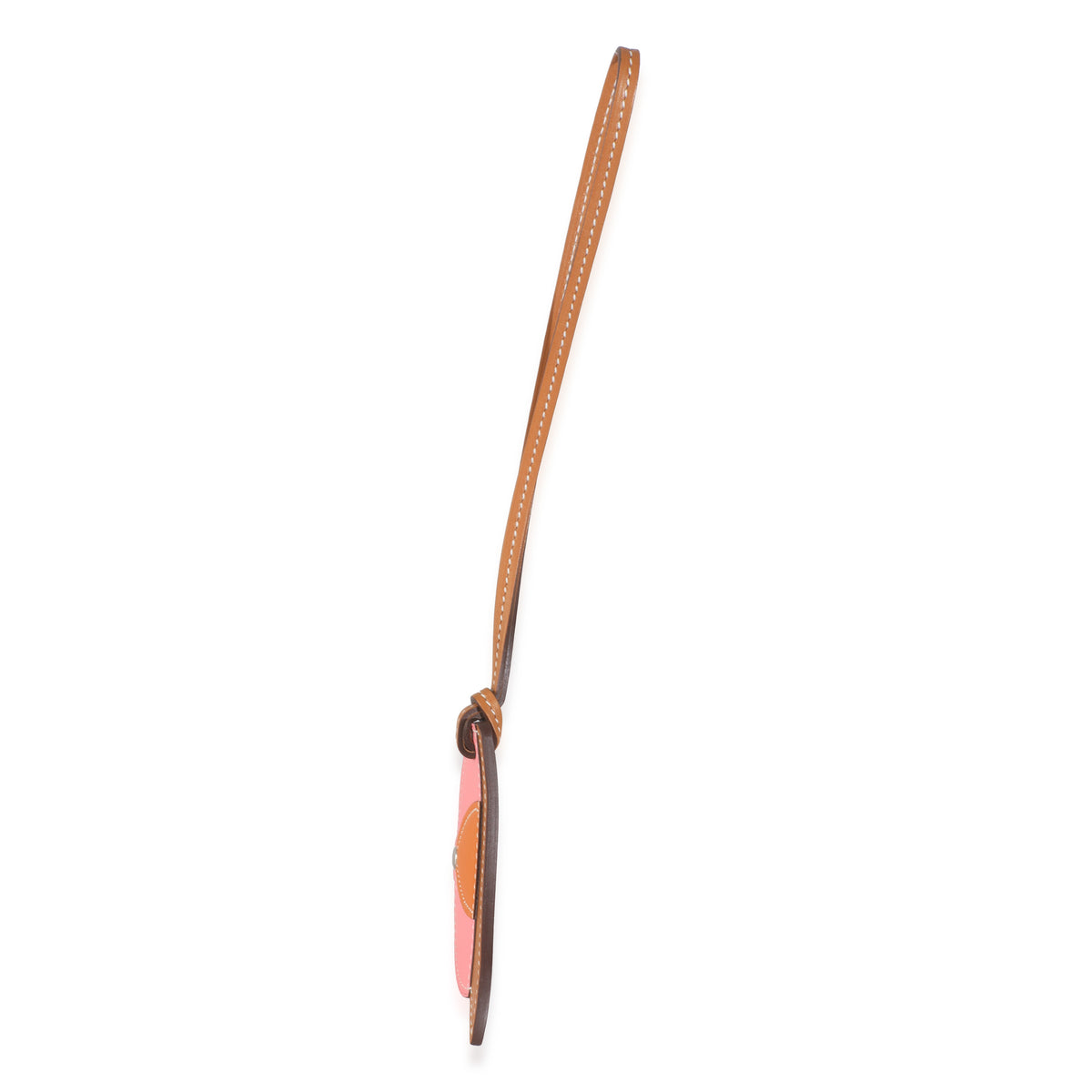 Hermès Naturel Sable Rose D'ete Abricot Swift Paddock Bombe Bag Charm sv