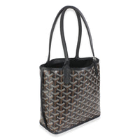 Black Goyardine Canvas Mini Anjou