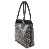 Black Goyardine Canvas Mini Anjou