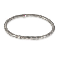 White Gold  3.5mm Primavera Flexible Bracelet