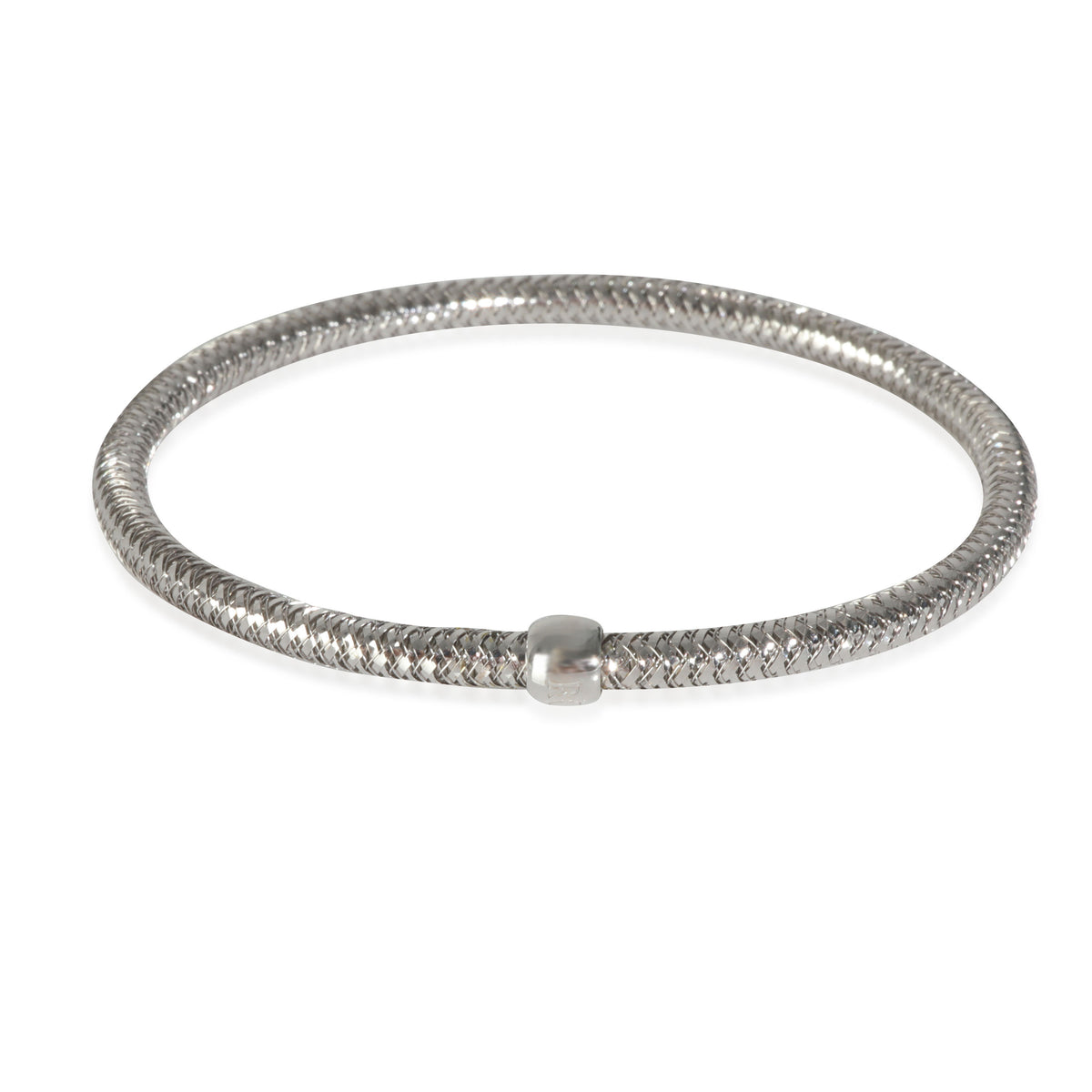 White Gold  3.5mm Primavera Flexible Bracelet