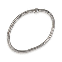 White Gold  3.5mm Primavera Flexible Bracelet