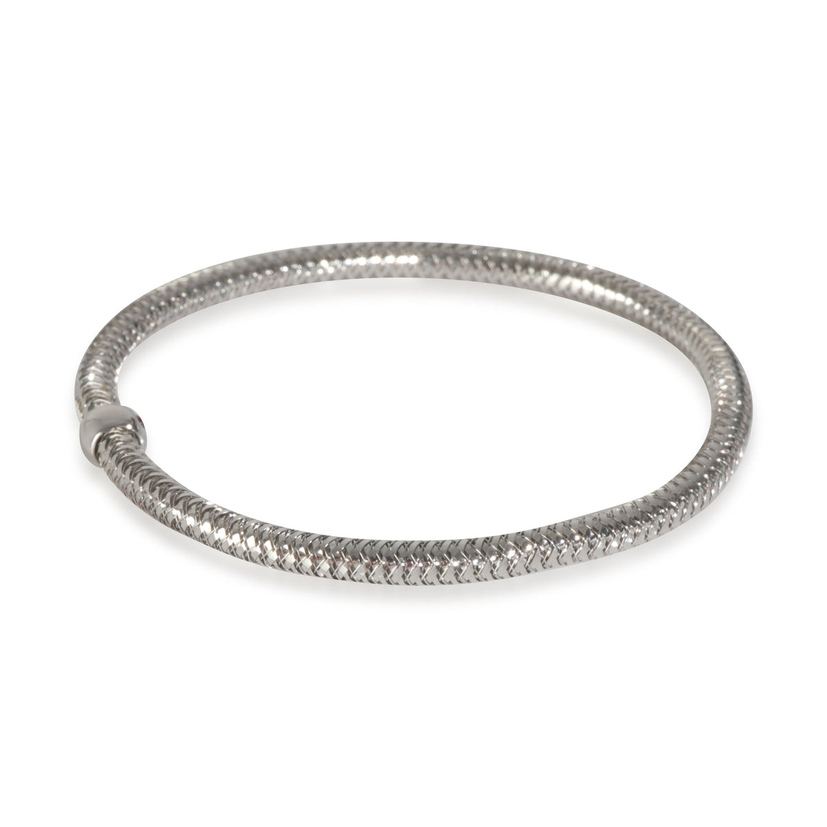 White Gold  3.5mm Primavera Flexible Bracelet