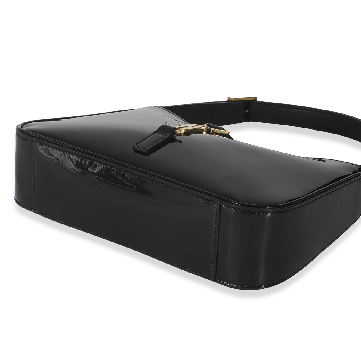 Black Patent Le 5 a 7 Hobo