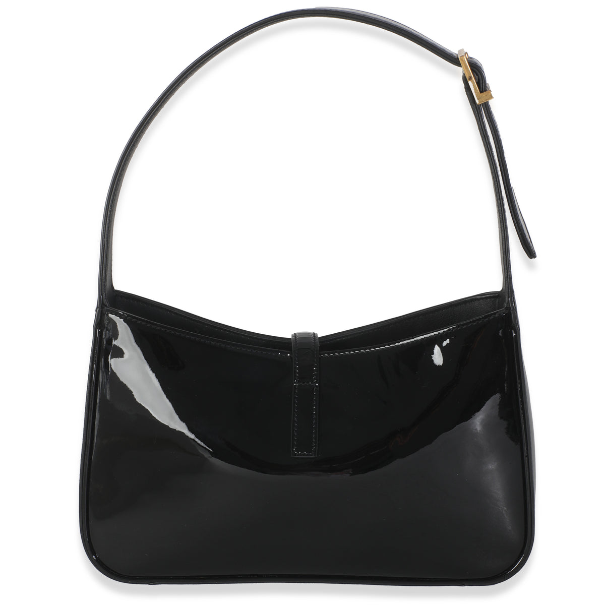 Black Patent Le 5 a 7 Hobo