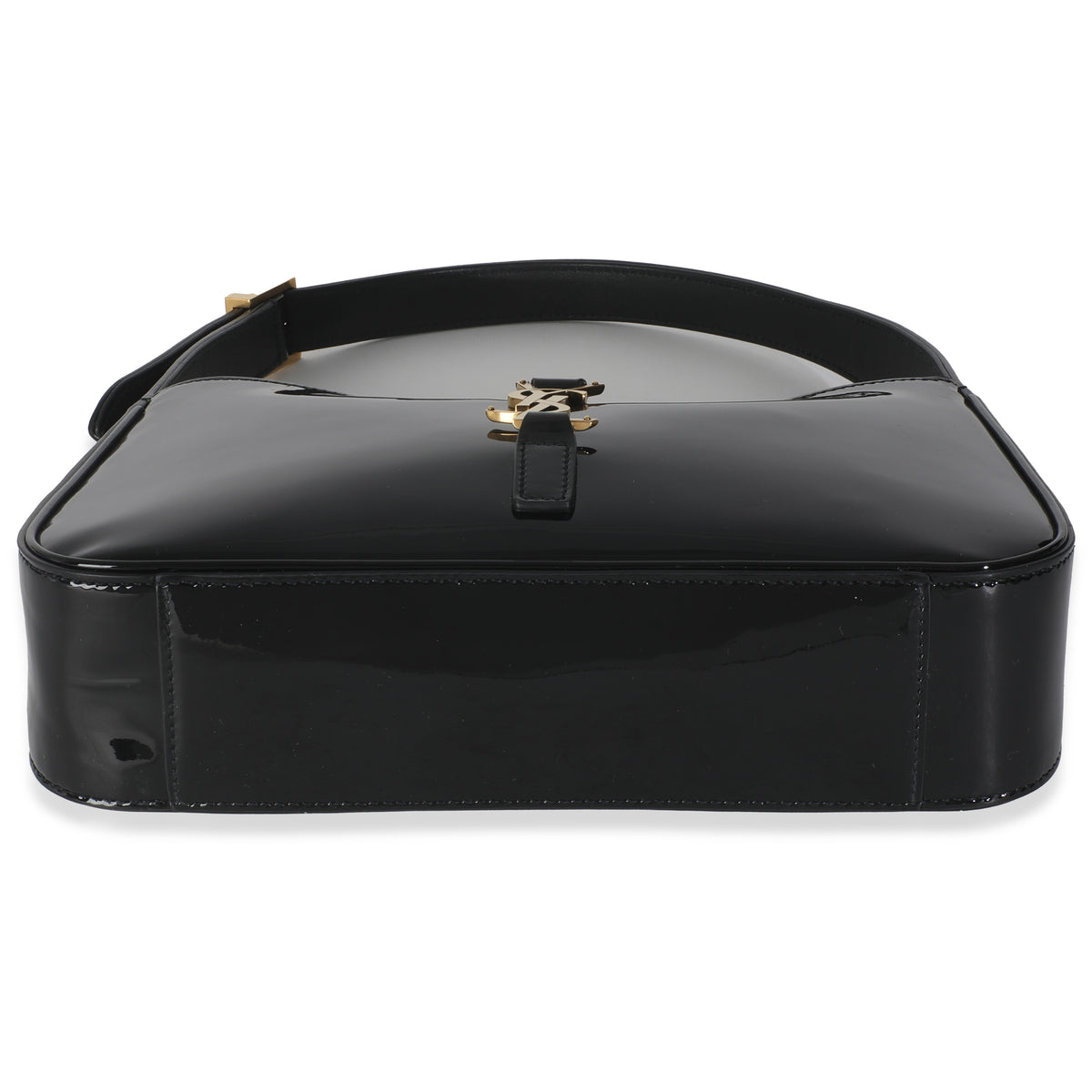 Black Patent Le 5 a 7 Hobo