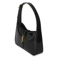 Black Patent Le 5 a 7 Hobo