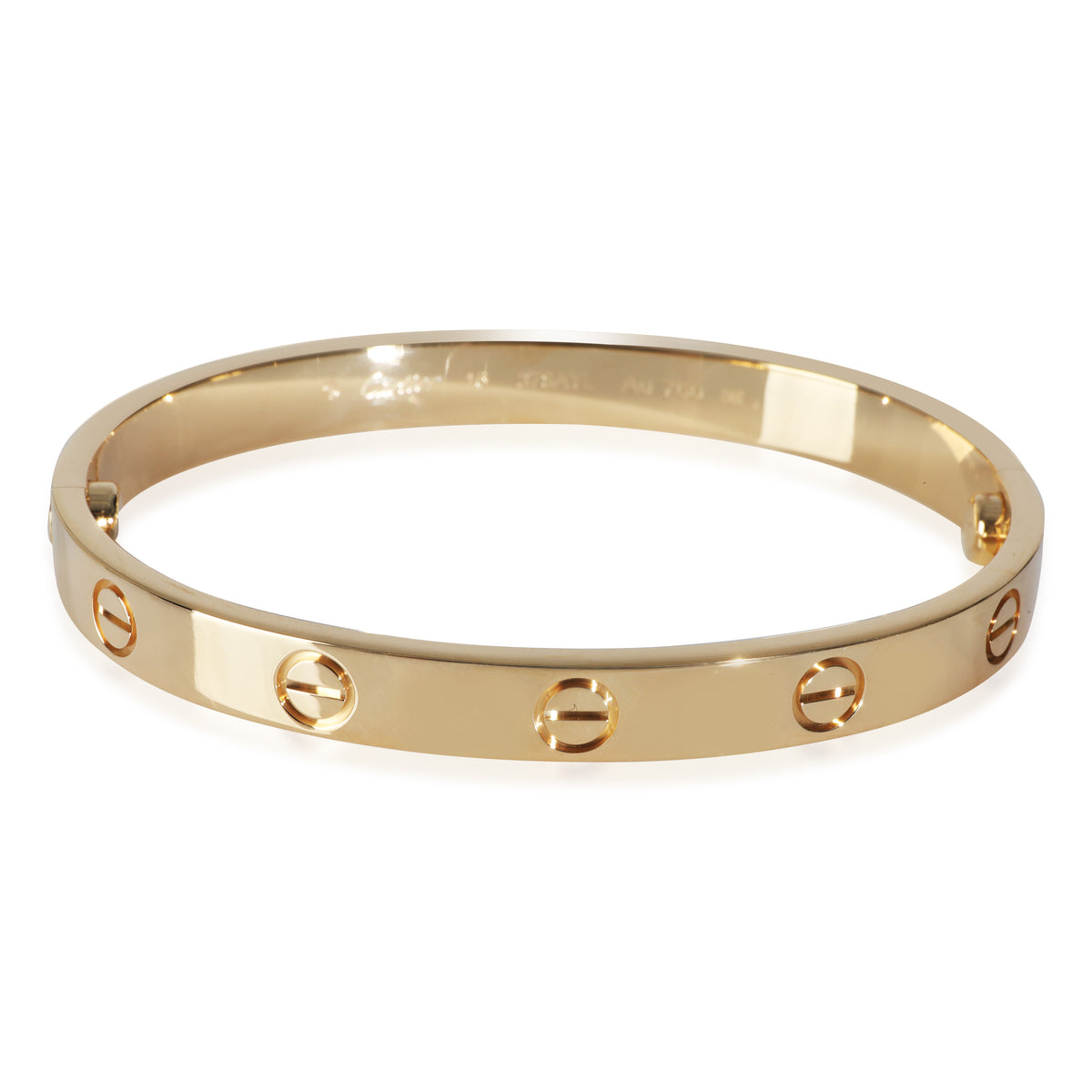 Yellow Gold  Love Bracelet