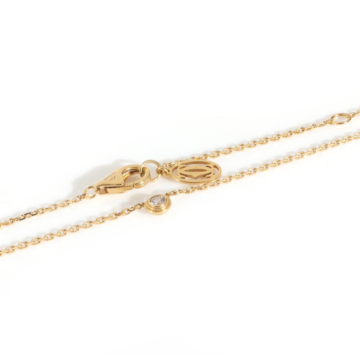 Yellow Gold Diamond Mini Damour