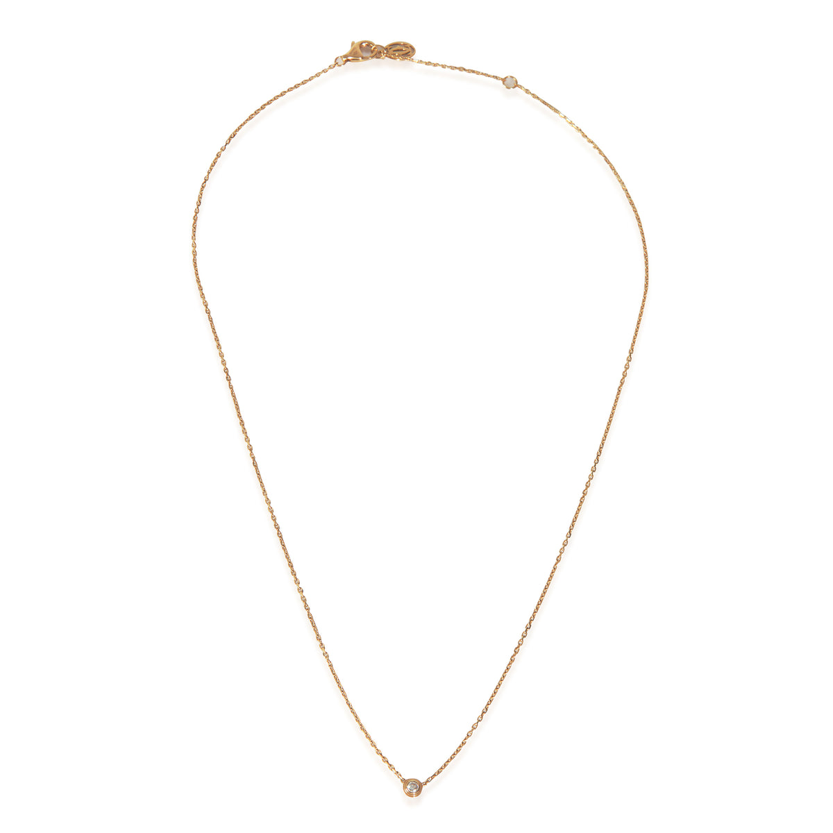 Yellow Gold Diamond Mini Damour