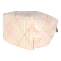 Sherbet Plaid Canvas Medium Peg Duffle Bag