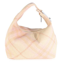 Sherbet Plaid Canvas Medium Peg Duffle Bag