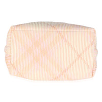 Sherbet Plaid Canvas Medium Peg Duffle Bag