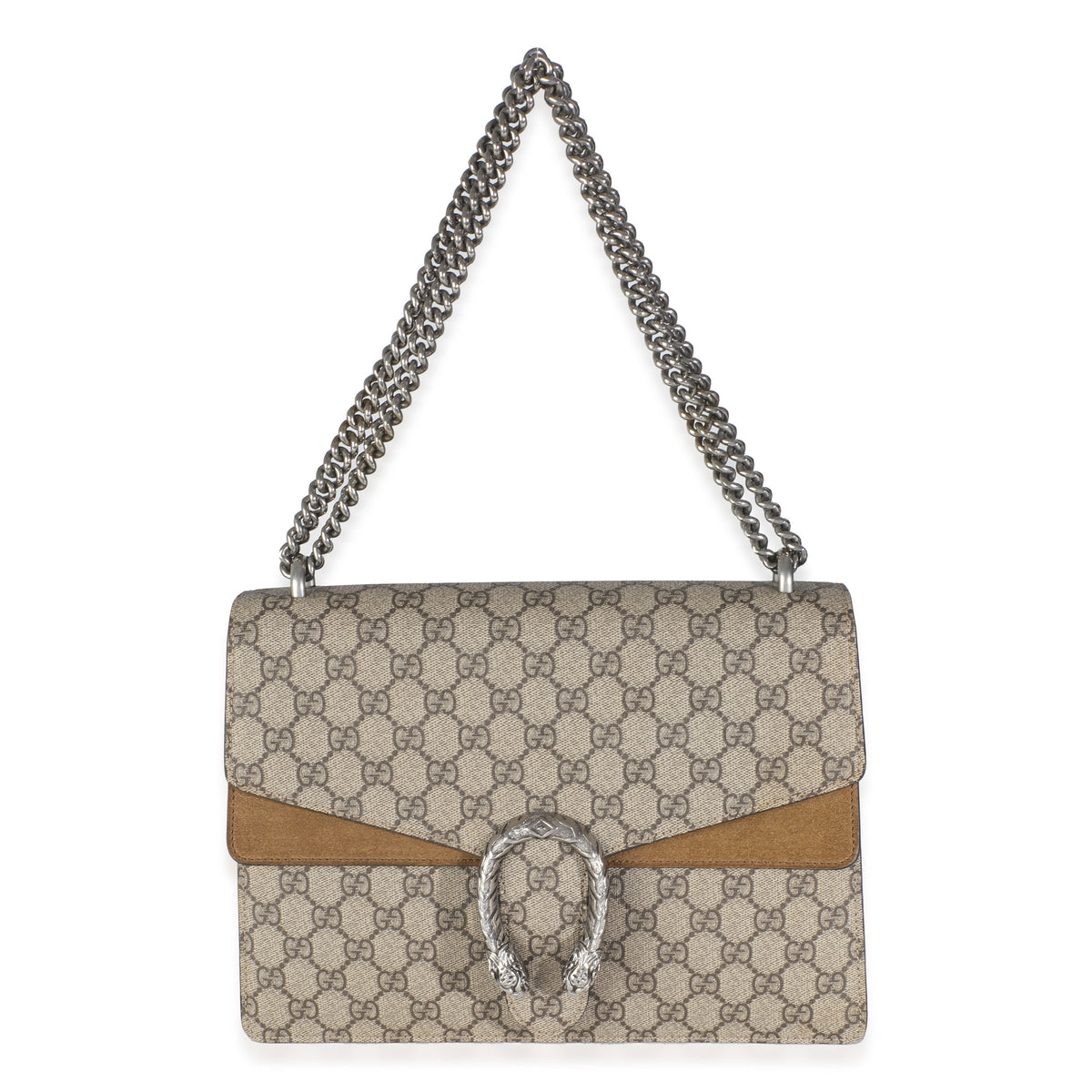 Beige GG Supreme Canvas Medium Dionysus