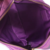 Purple Monogram Denim Outdoor Bumbag