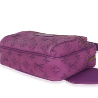 Purple Monogram Denim Outdoor Bumbag