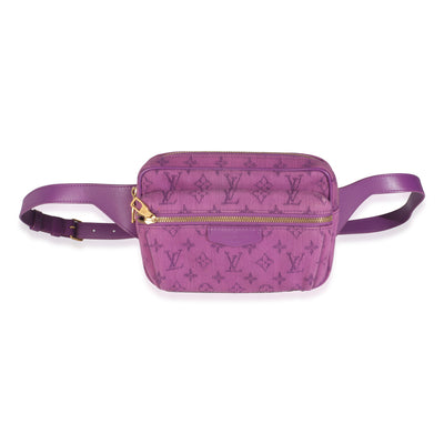 Purple Monogram Denim Outdoor Bumbag