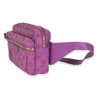 Purple Monogram Denim Outdoor Bumbag