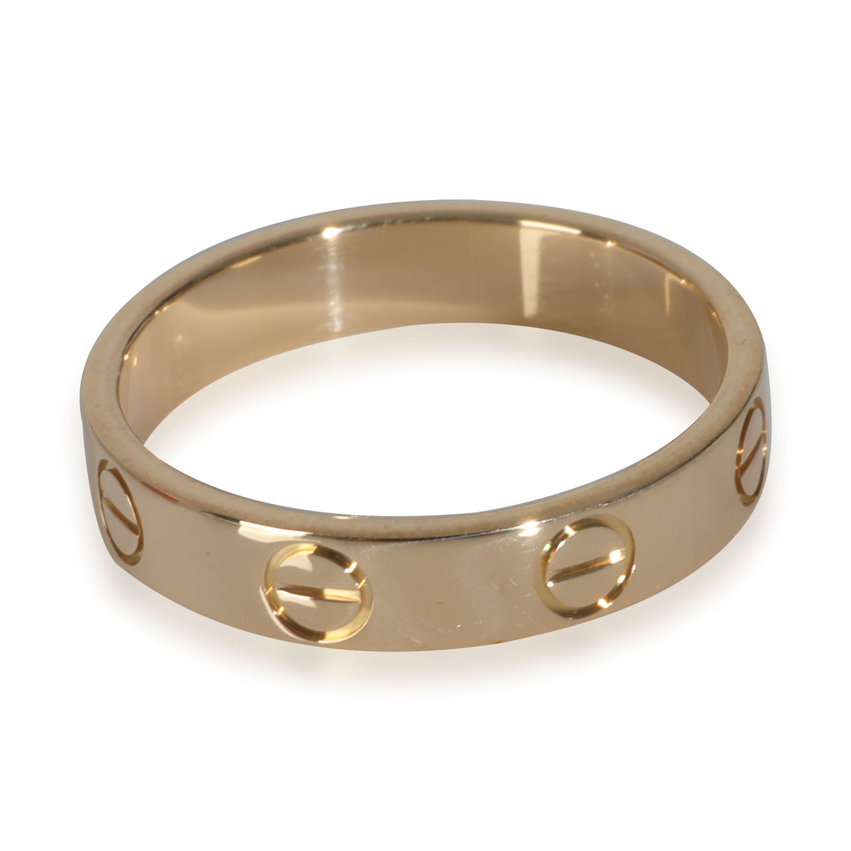 Yellow Gold Small Model Love Ring
