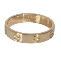 Yellow Gold Small Model Love Ring