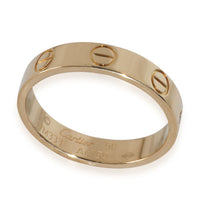 Yellow Gold Small Model Love Ring