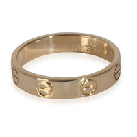 Yellow Gold Small Model Love Ring