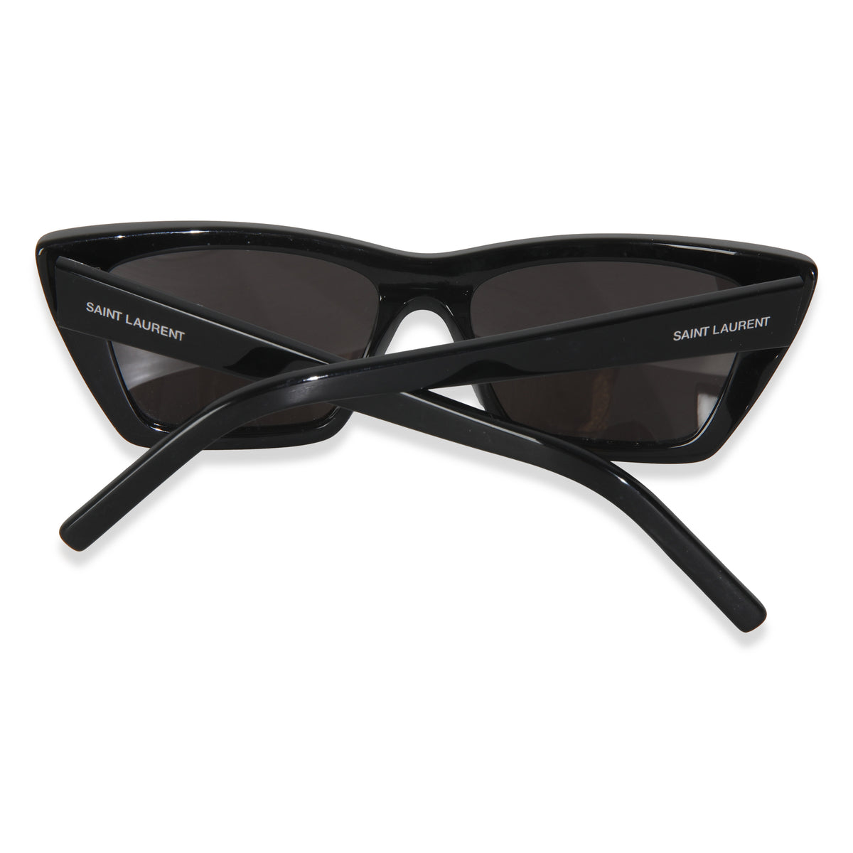 Black Acetate Cat Eye Mica Sunglasses