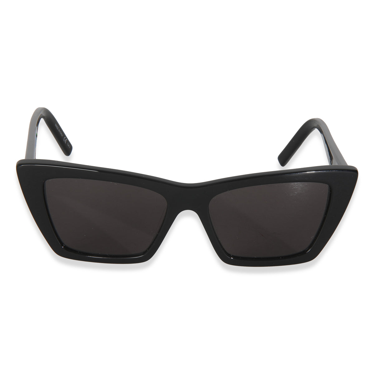 Black Acetate Cat Eye Mica Sunglasses