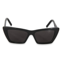 Black Acetate Cat Eye Mica Sunglasses