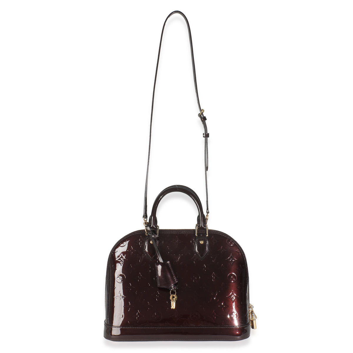 Amarante Monogram Vernis Alma PM