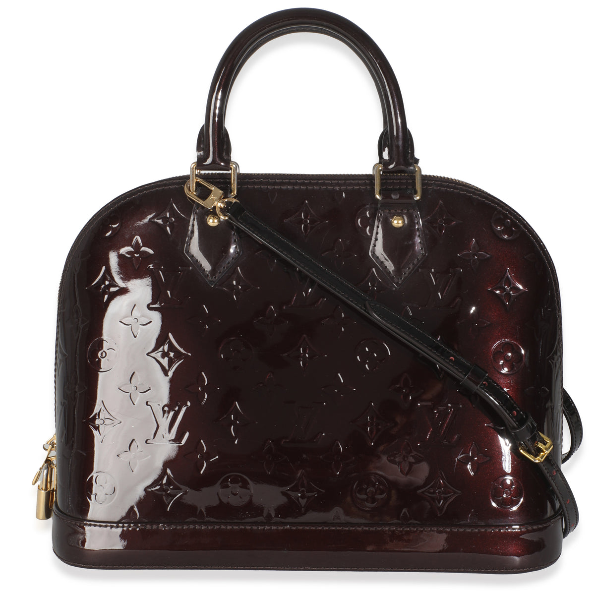 Amarante Monogram Vernis Alma PM