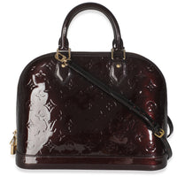 Amarante Monogram Vernis Alma PM