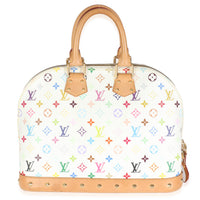 x Murakami White Multicolor Monogram Canvas Alma GM