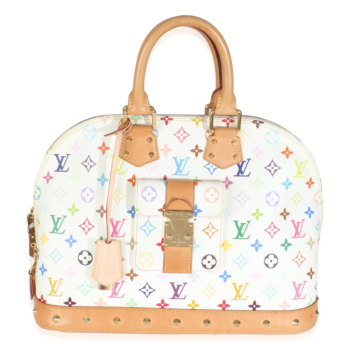 x Murakami White Multicolor Monogram Canvas Alma GM