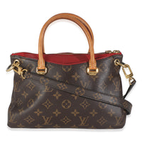 Cherry Monogram Canvas Pallas BB