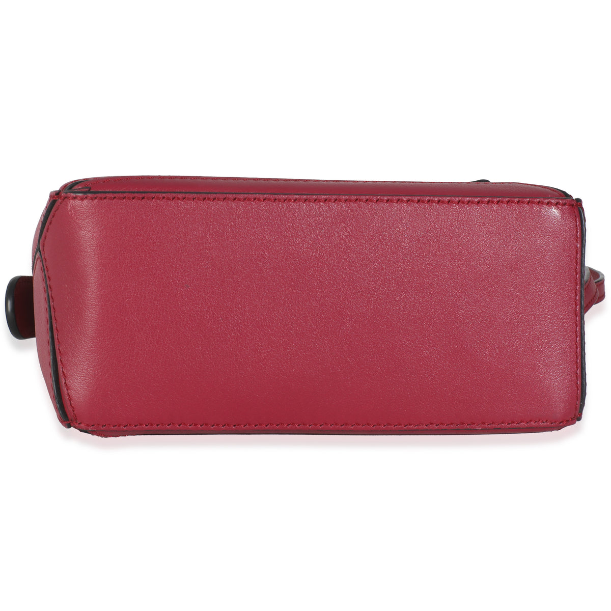 Raspberry Calfskin Mini Puzzle Bag